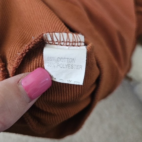 Wallen crew neck sweater with fleece arms 110/ 4T/5 T Bell Bottoms Kids Large - Picture 4 of 7